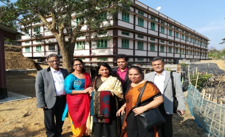 Inauguration of the 2nd phase of the School building in Meghalaya