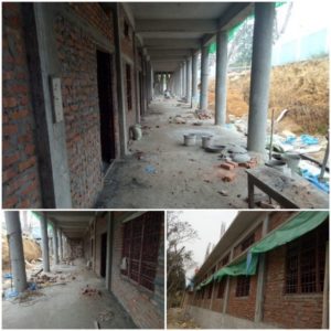 2019: Construction of a school building in Arunachal Pradesh