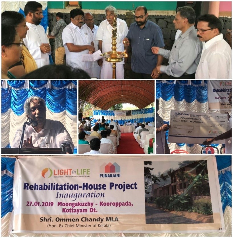 Launching the rehabilitation project “Punarjani”